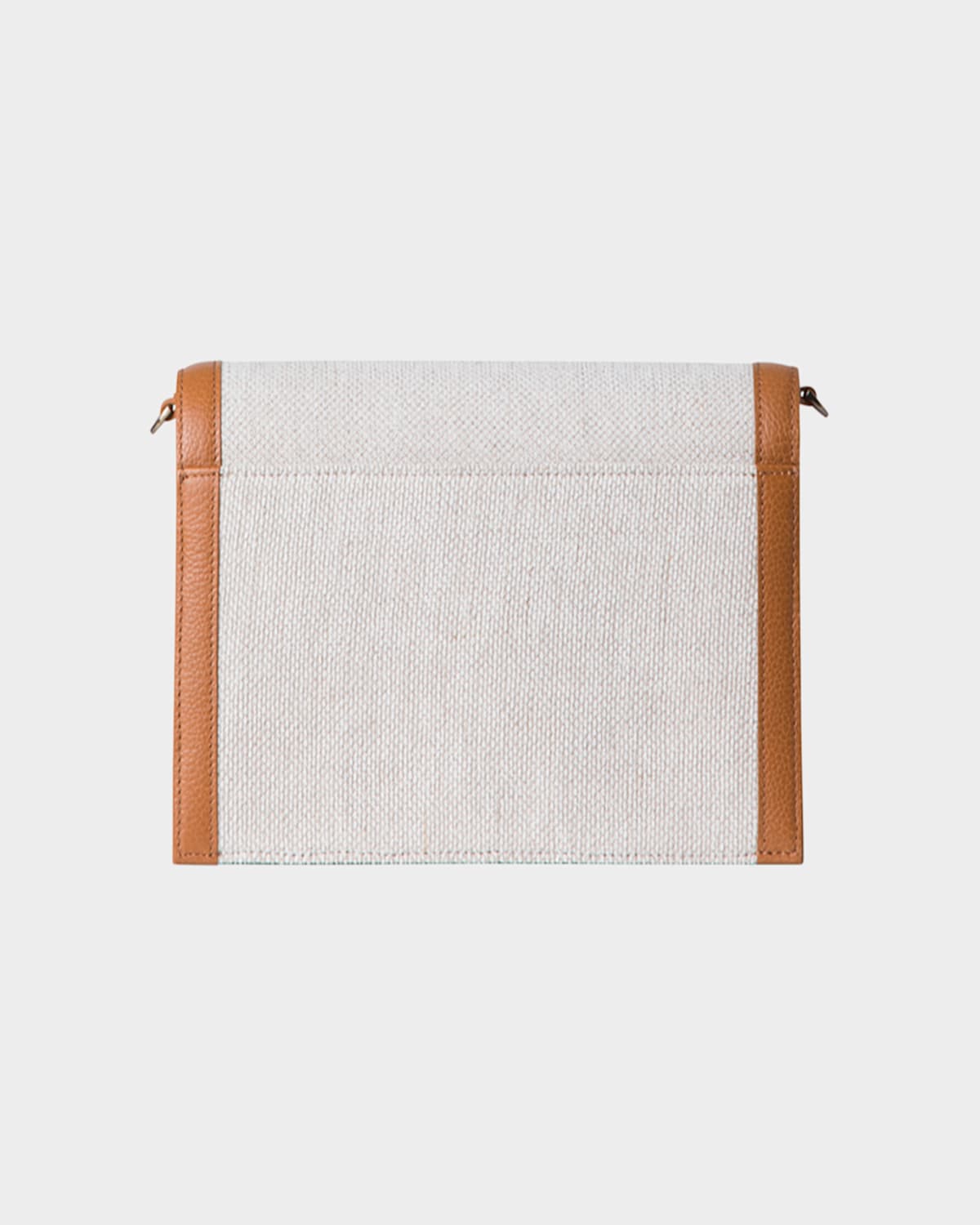 AKRIS ANOUK CITY CANVAS & LEATHER CROSSBODY BAG 