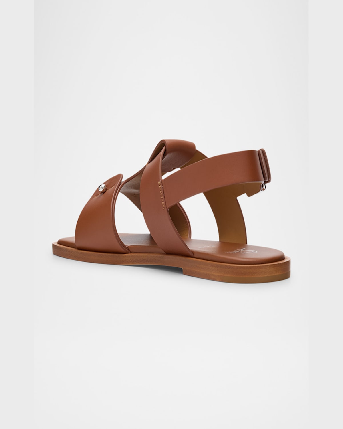 Christian Louboutin Chambeliss Strappy Open-toe Sandals In Brown