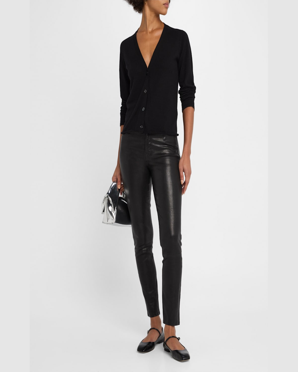 Shop Majestic Machine Washable Cashmere Cardigan
