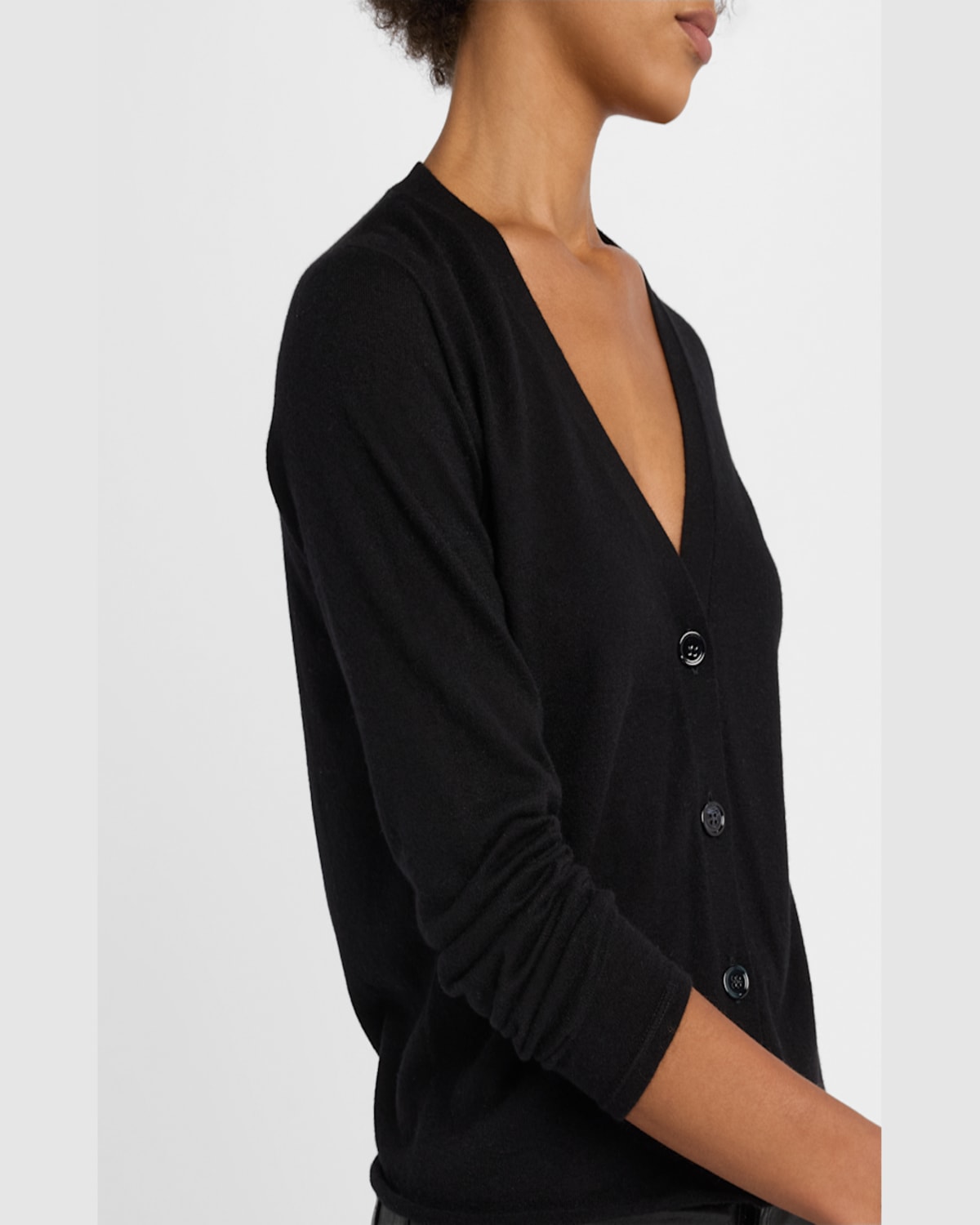 Shop Majestic Machine Washable Cashmere Cardigan