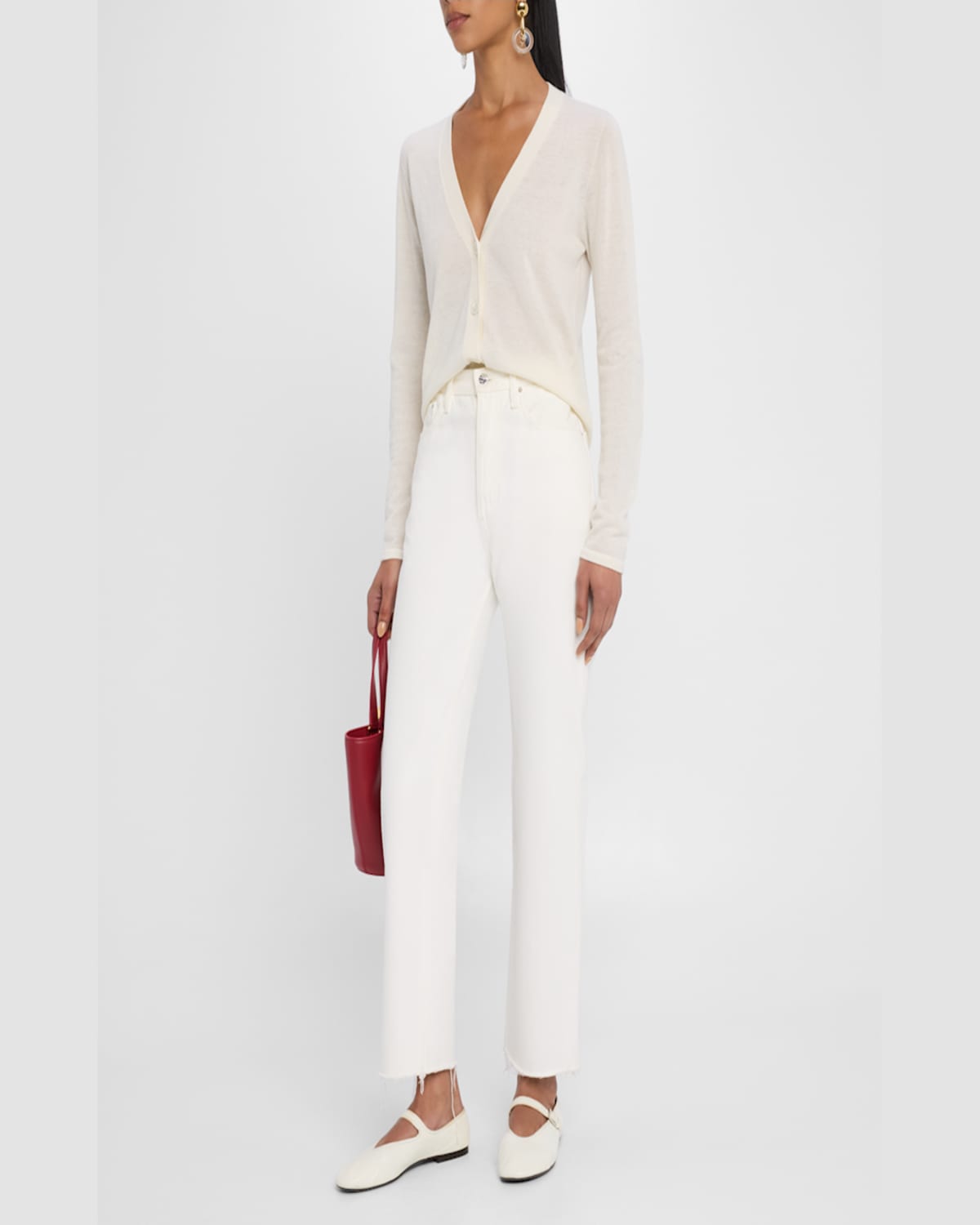 Shop Majestic Machine Washable Cashmere Cardigan