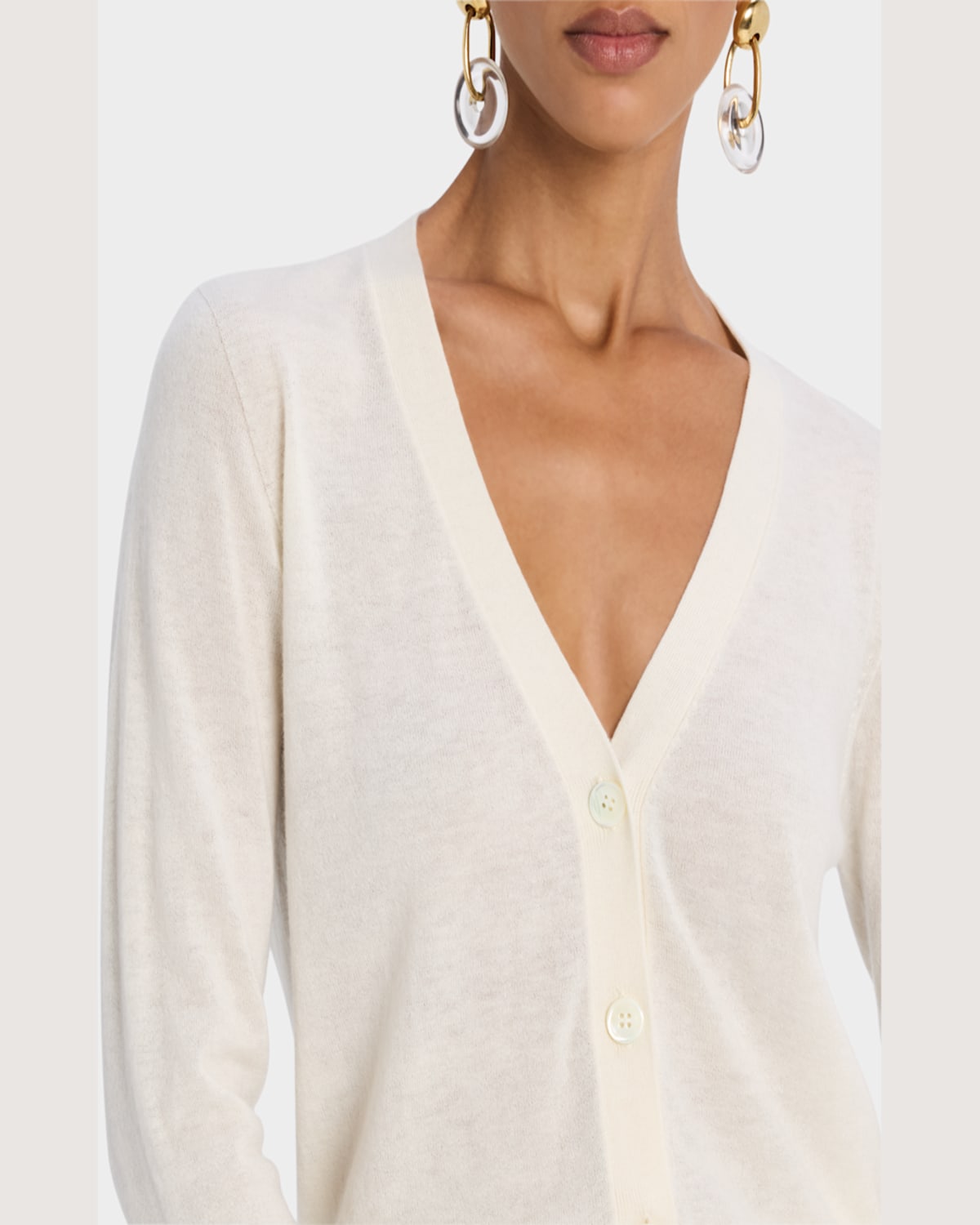 Shop Majestic Machine Washable Cashmere Cardigan
