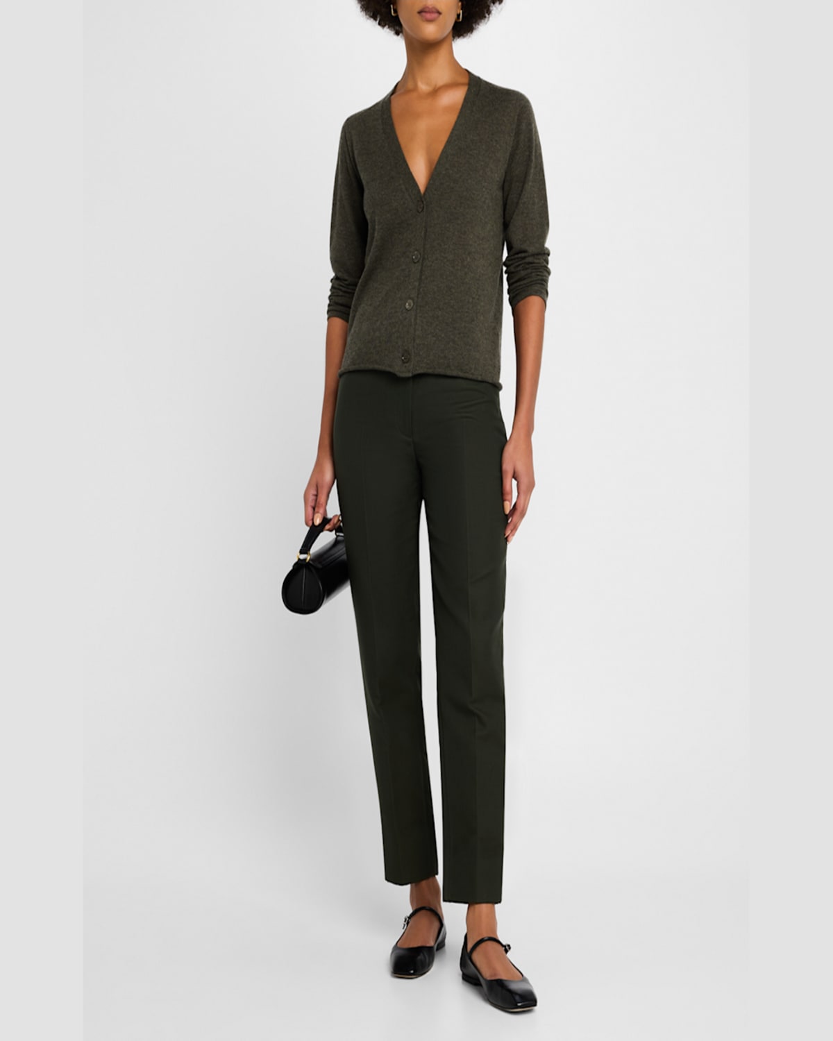 MAJESTIC MACHINE WASHABLE CASHMERE CARDIGAN 