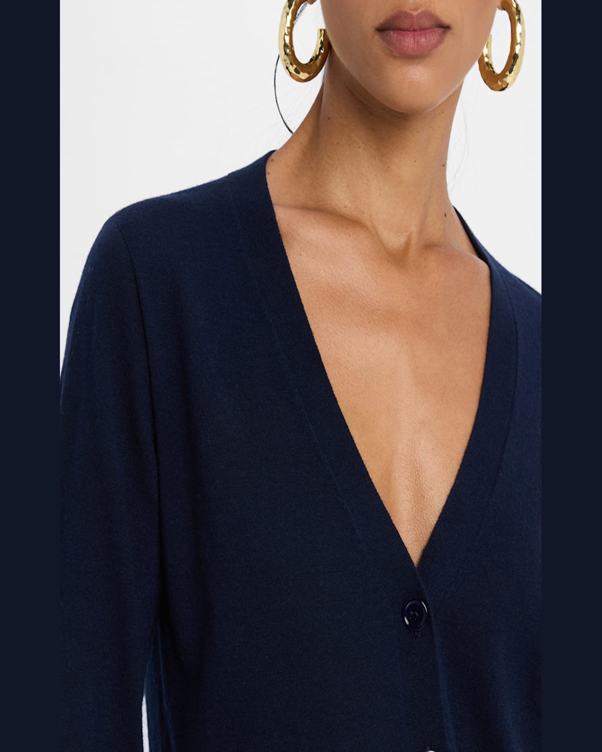 Shop Majestic Machine Washable Cashmere Cardigan
