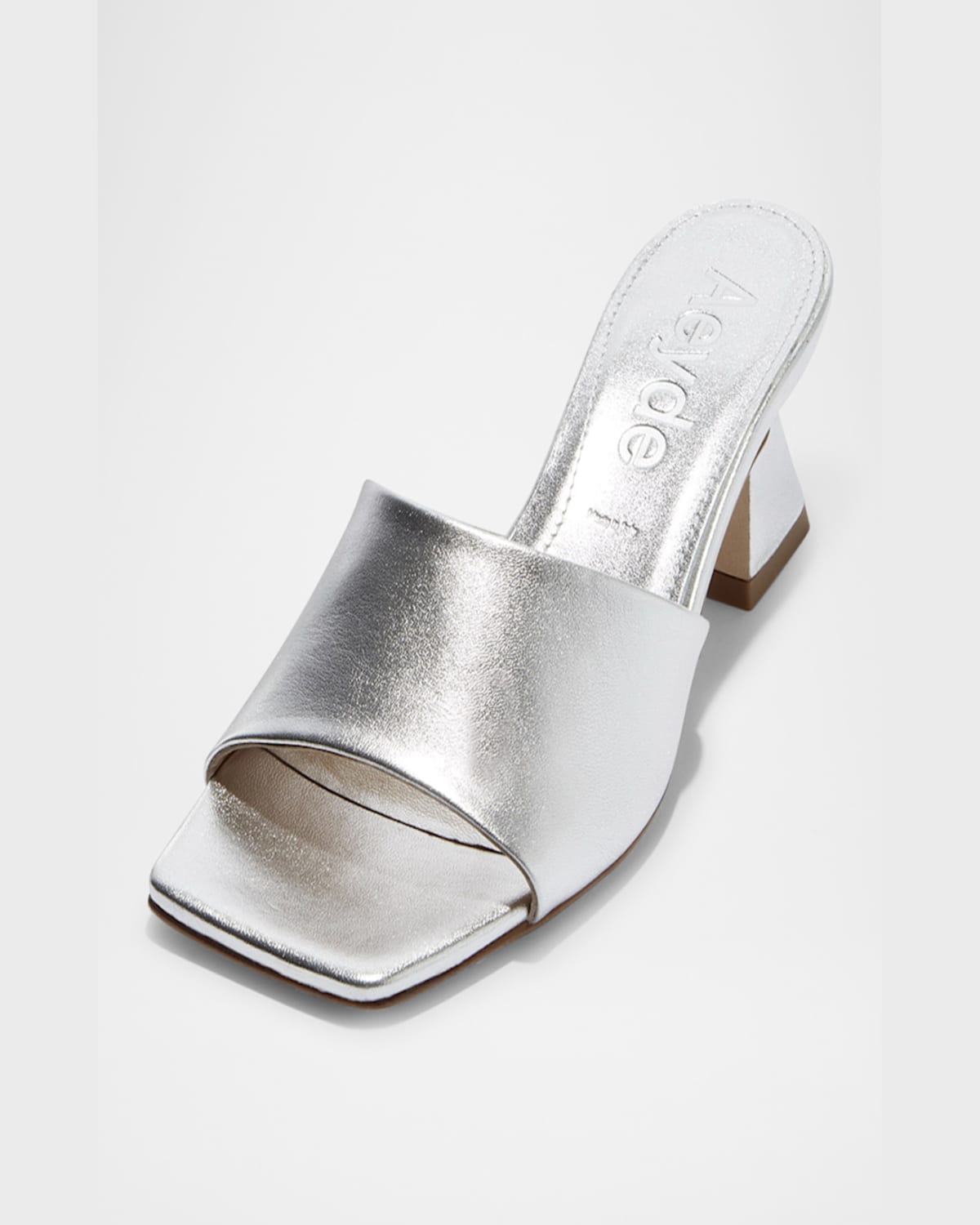 Aeyde Elise Leather Mule Sandals