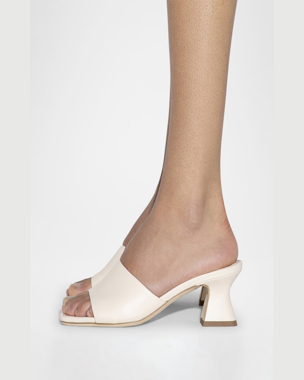 Aeyde Elise Leather Mule Sandals