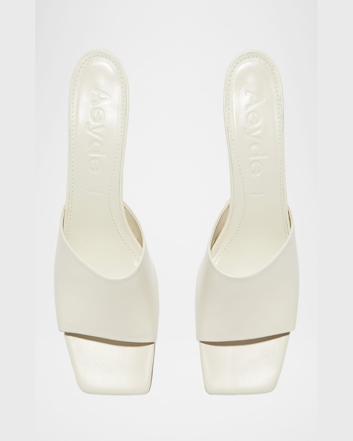 Aeyde Elise Leather Mule Sandals
