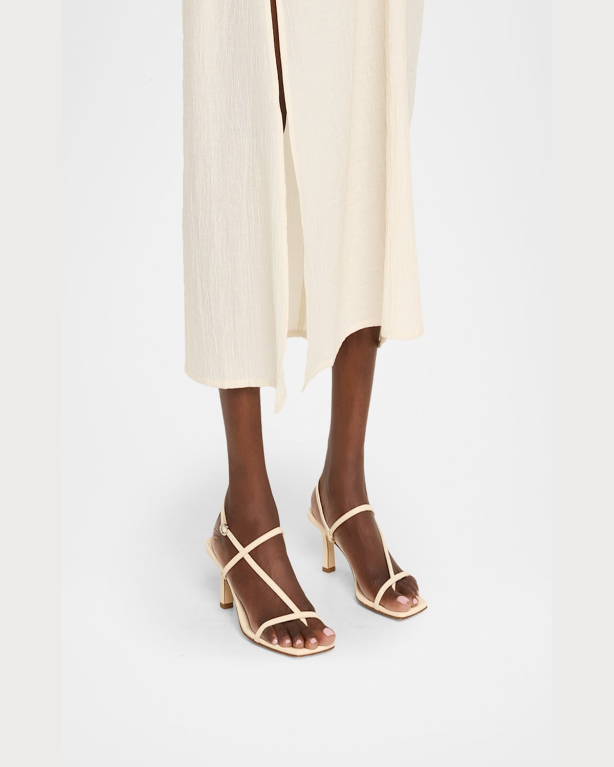 Aeyde Elise Leather Mule Sandals