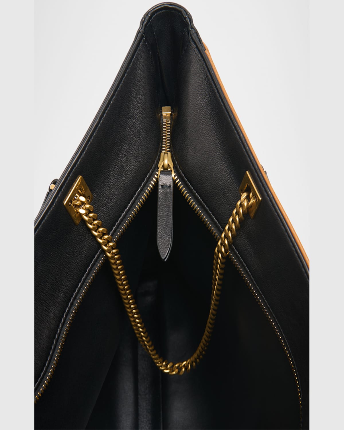 Valentino Black Nappa Leather Large Viva Superstar Shopping Bag In Nero Spice