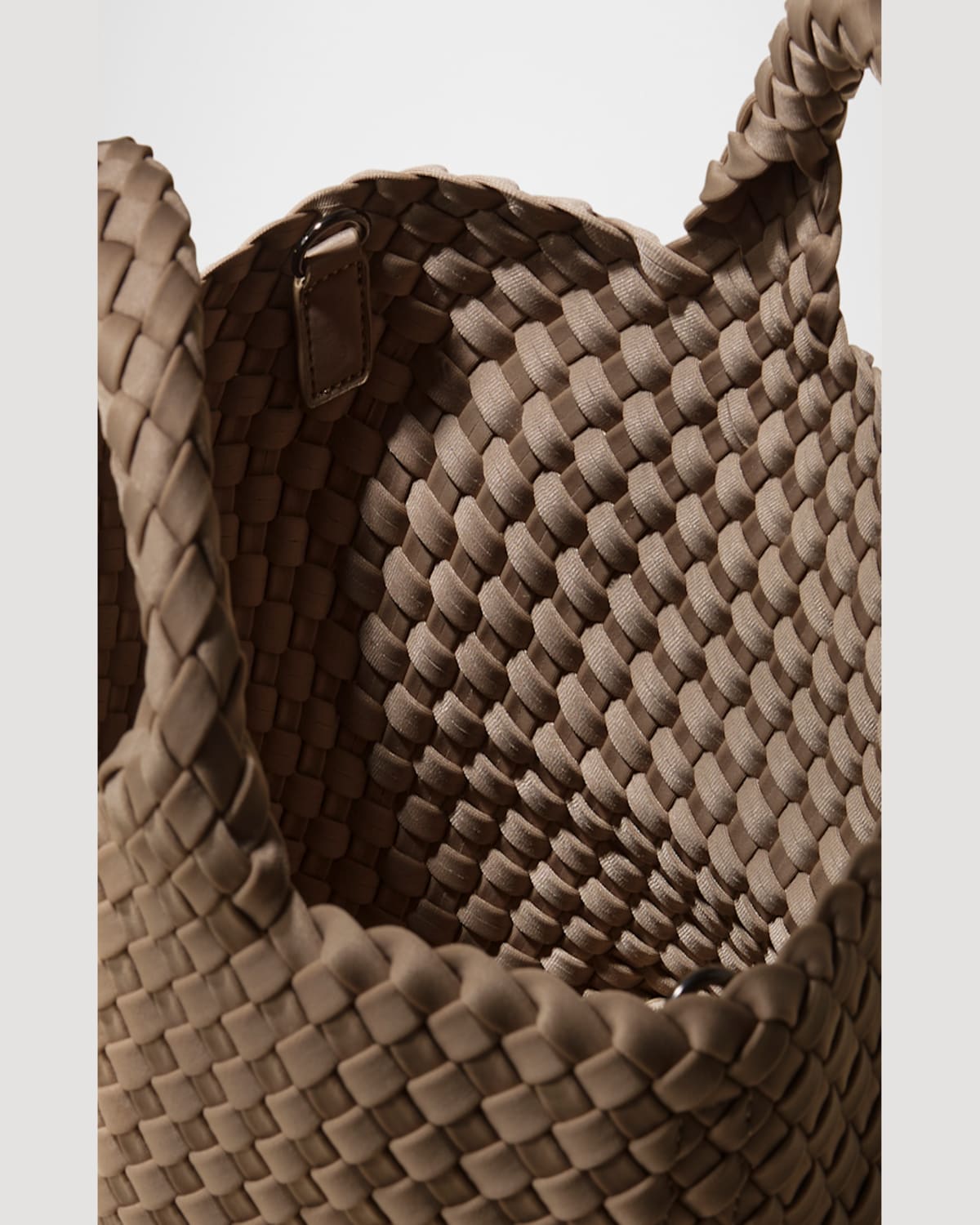 NAGHEDI ST. BARTHS SMALL WOVEN TOTE BAG 