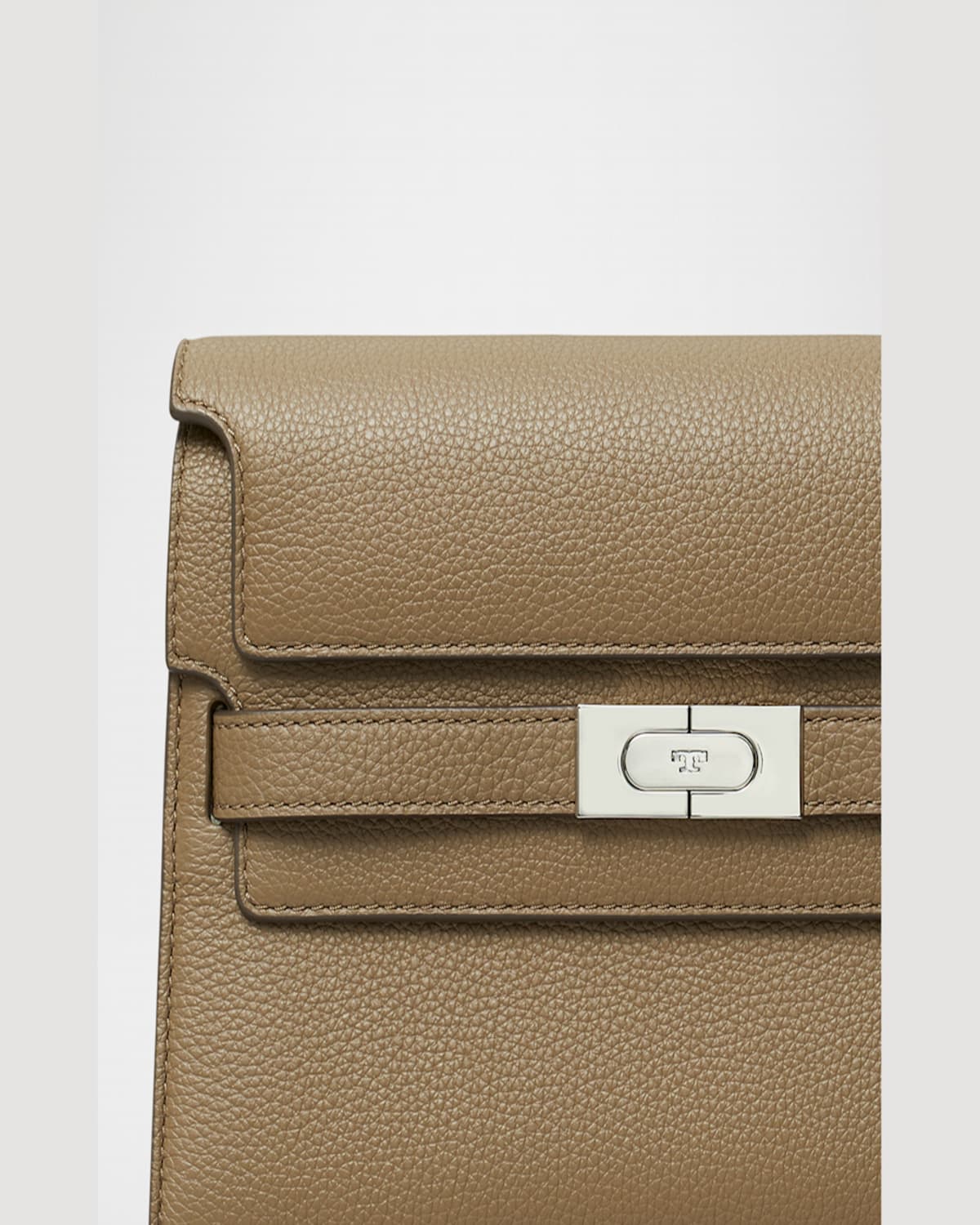Tory Burch Lee Radziwill Shoulder Bag In Wild Mushroom