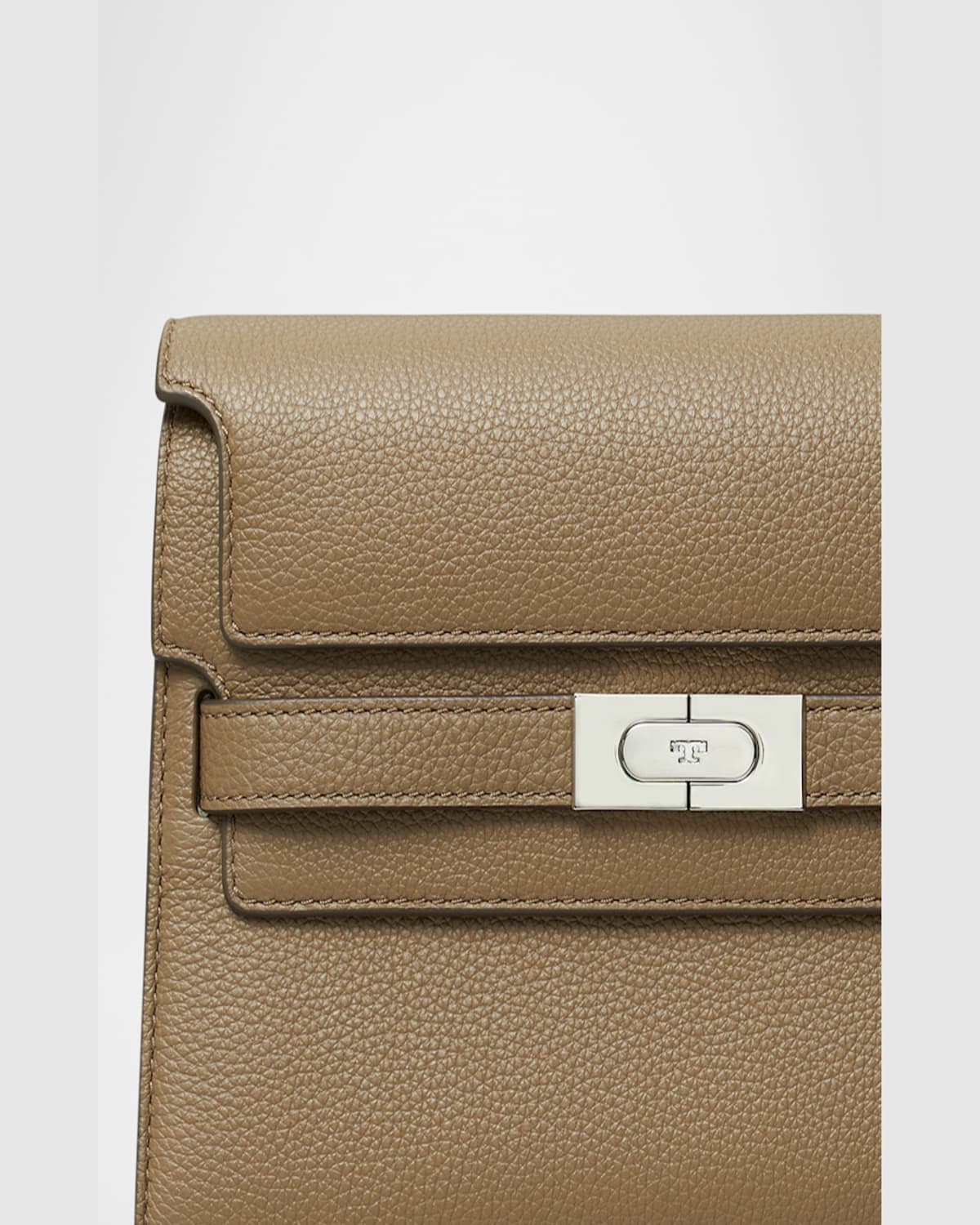 Tory Burch Lee Radziwill Shoulder Bag In Wild Mushroom