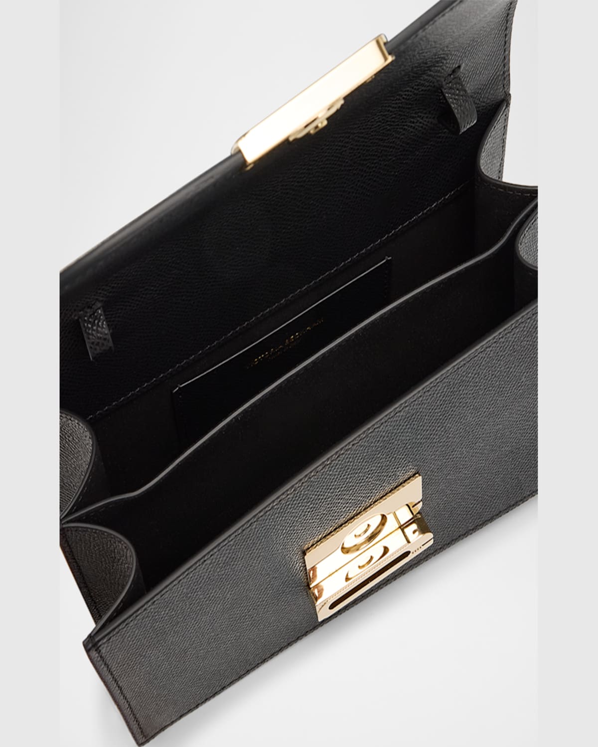 Victoria Beckham Black Mini Dorian Shoulder Bag In Black