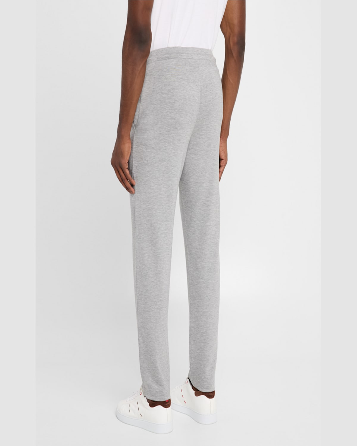 Knt Men's Heathered Drawstring Sweatpants In Gry