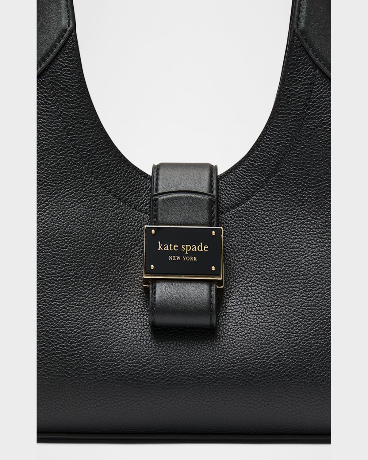 Kate Spade New York Nouveau Pebbled Small Shoulder Bag In Black