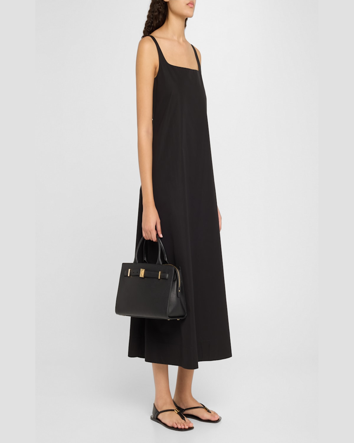 Kate Spade Tribeca Pebbled Leather Top-handle Bag In Black