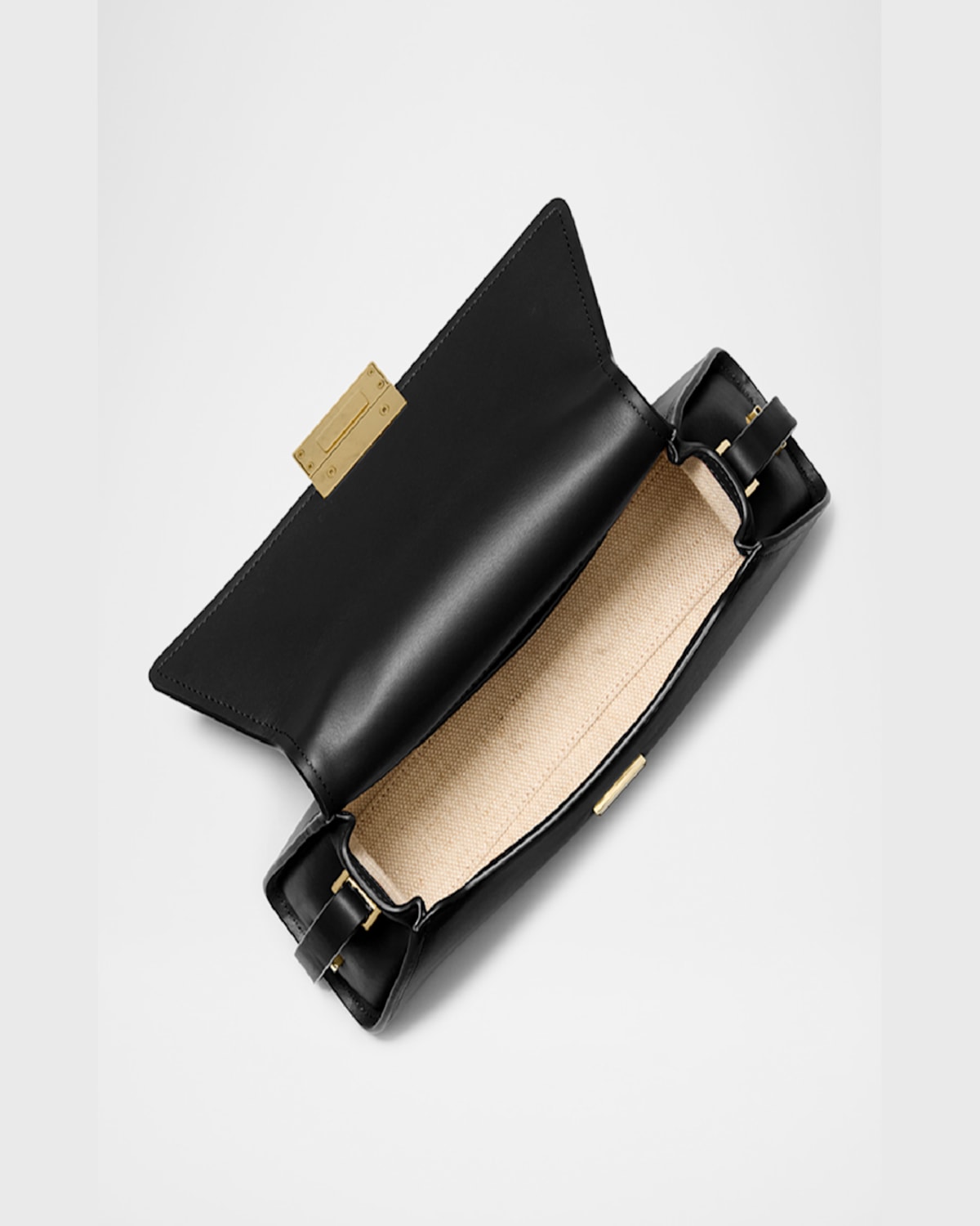 MICHAEL MICHAEL KORS LUDLOW MEDIUM CONVERTIBLE LEATHER SHOULDER BAG 