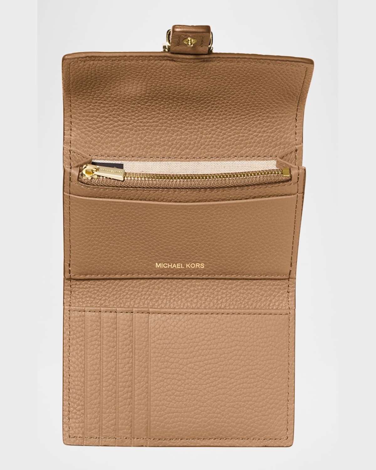 MICHAEL MICHAEL KORS NOLITA MEDIUM TRIFOLD LEATHER WALLET 