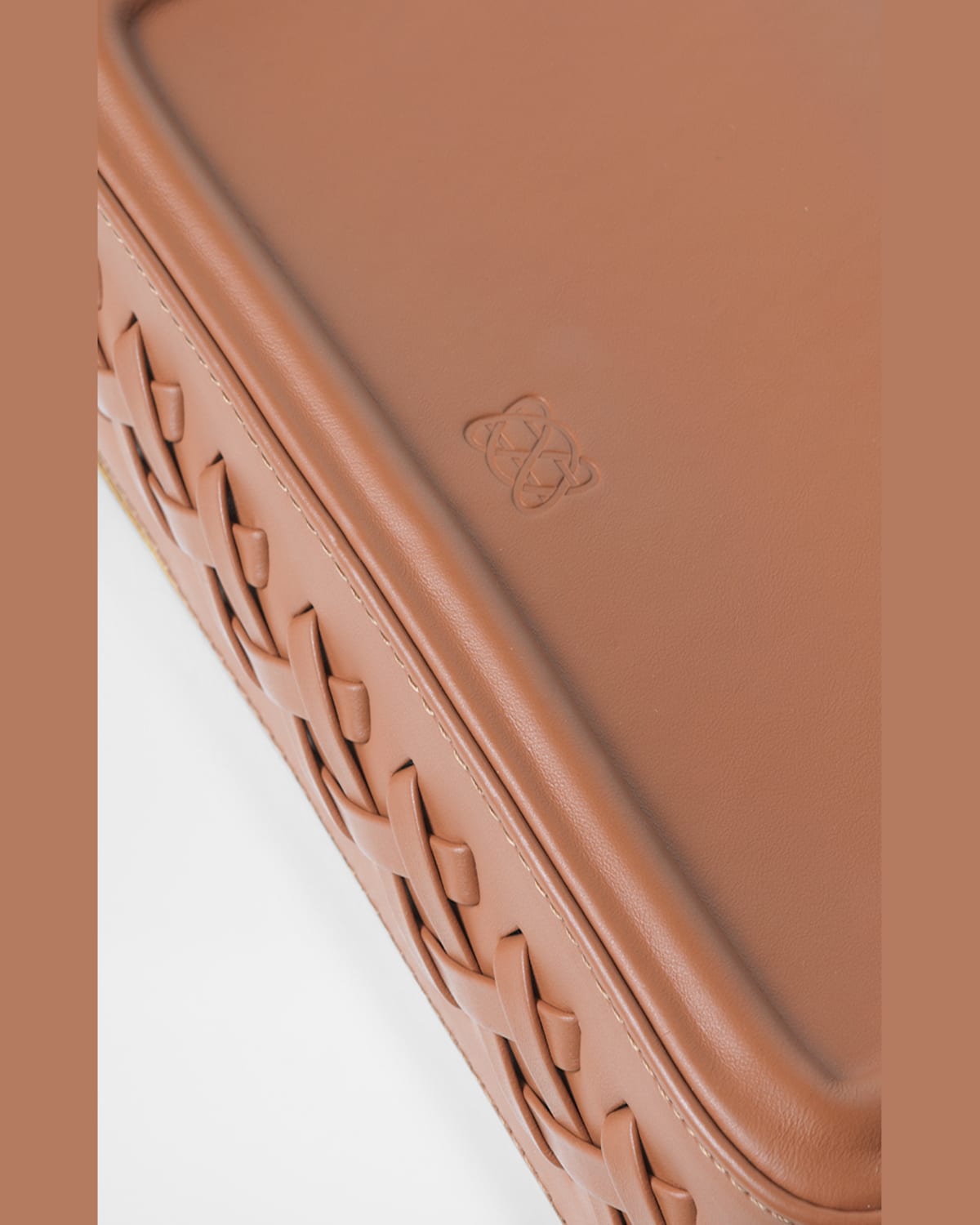 Shop Callista Maxi Box Flap Leather Shoulder Bag In Caramel