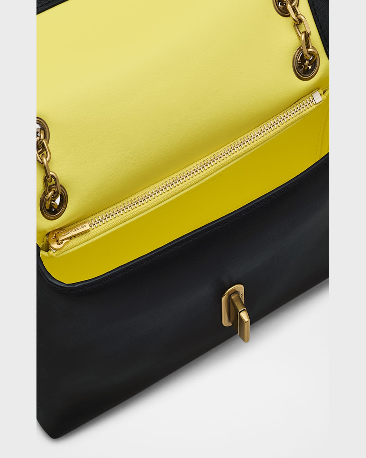 Marc Jacobs The Dual Chain Mini Bag In Black