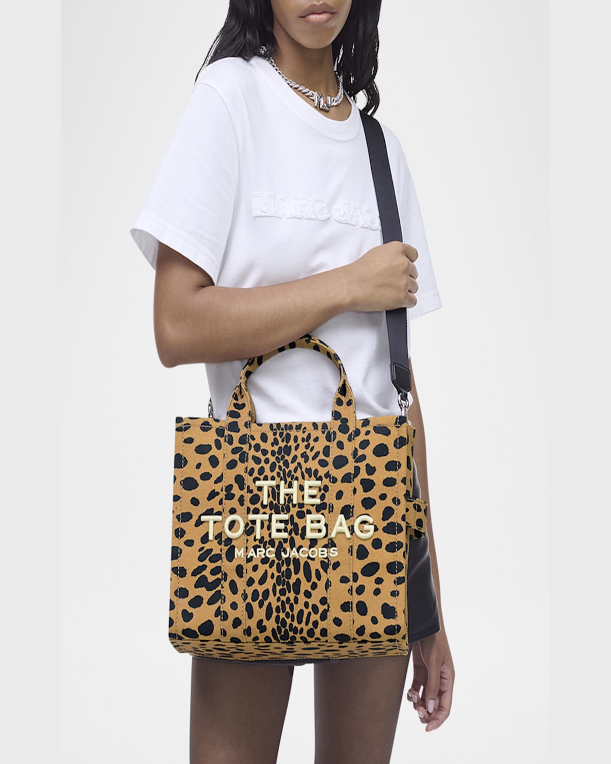 Shop Marc Jacobs The Medium Cheetah Tote Bag