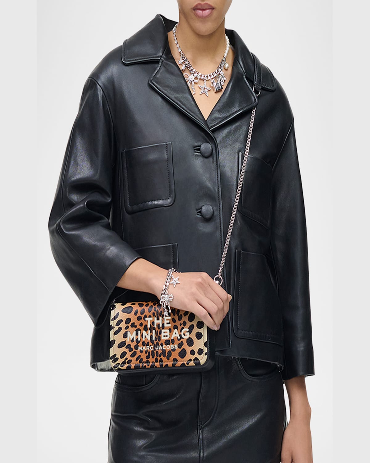 Marc Jacobs The Mini Bag In Cheetah