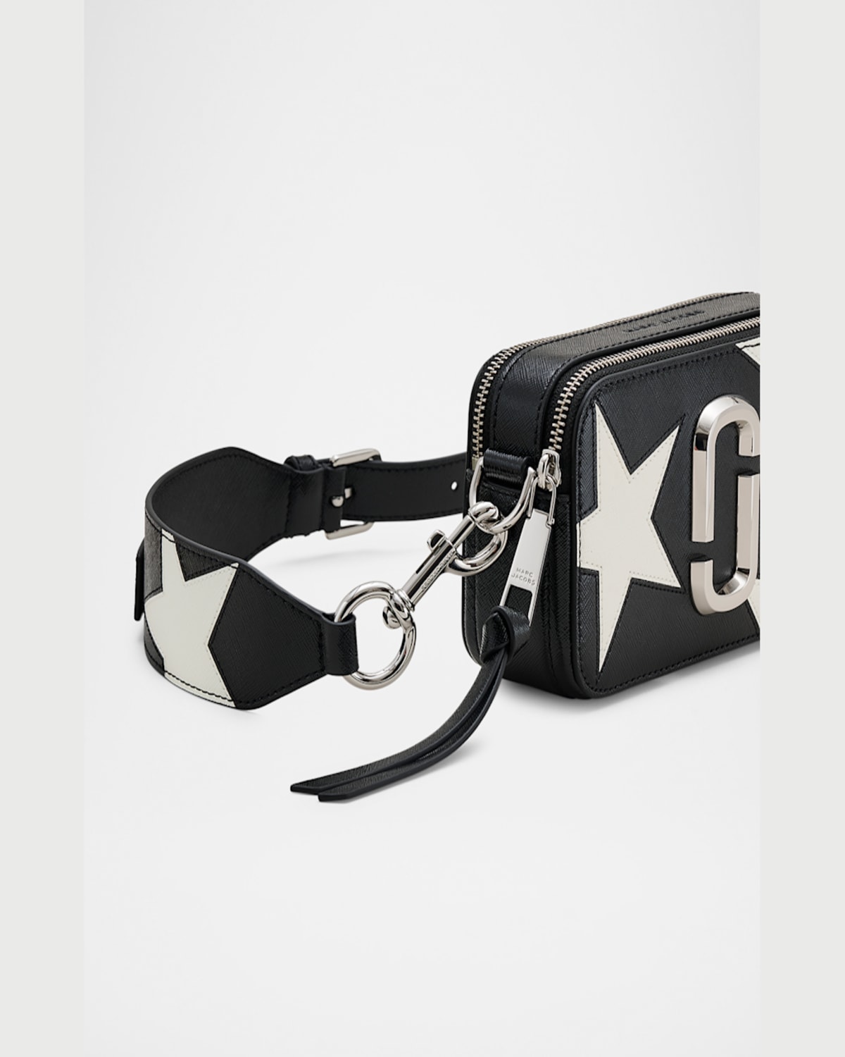 Marc Jacobs The Snapshot Camera Bag In Black/white