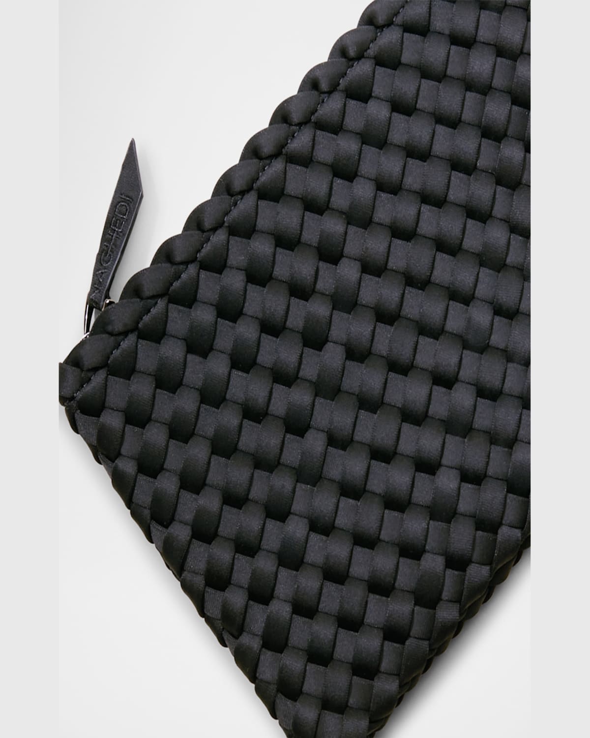 Naghedi St. Barths Small Woven Tote Bag In Onyx