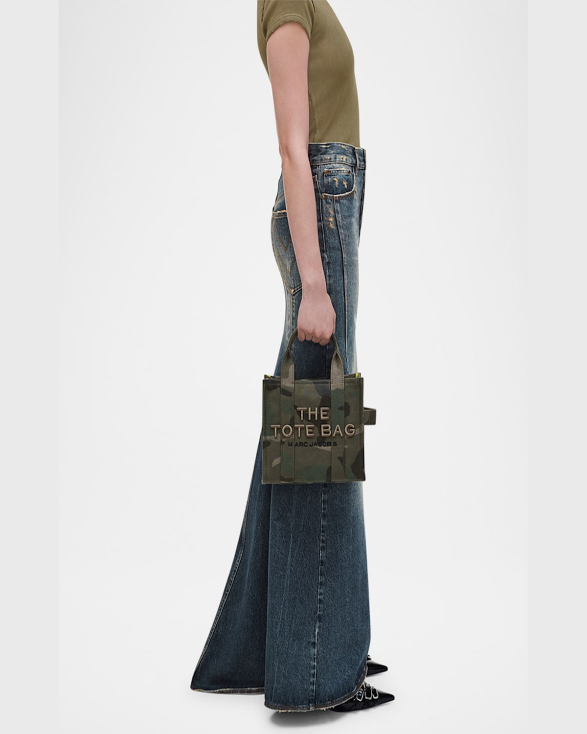 Marc Jacobs The Small Camo-print Tote Bag In Camo Multi