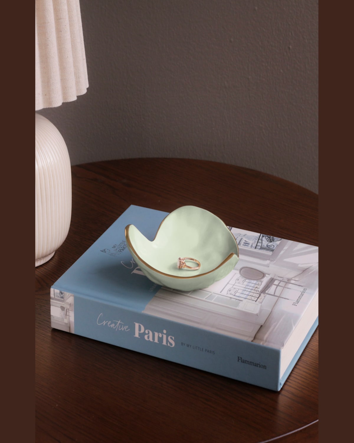 Beatriz Ball Encanto Soho Mini Heart Catchall In Pistachio