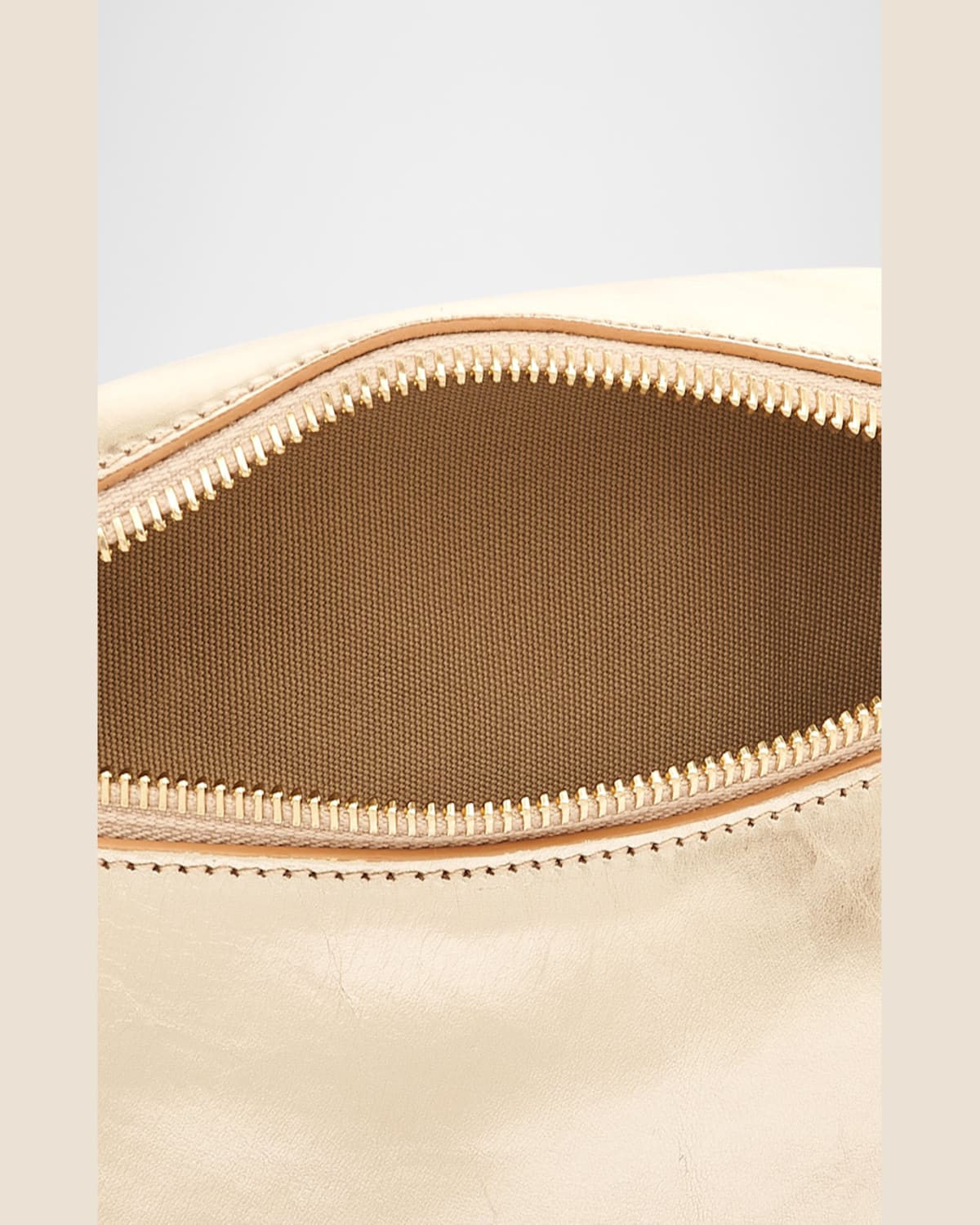 IL BISONTE OLIVETA ZIP LEATHER BELT BAG