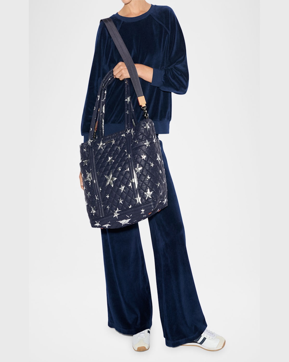 Mz Wallace Empire Large Star-print Tote Bag In Multi