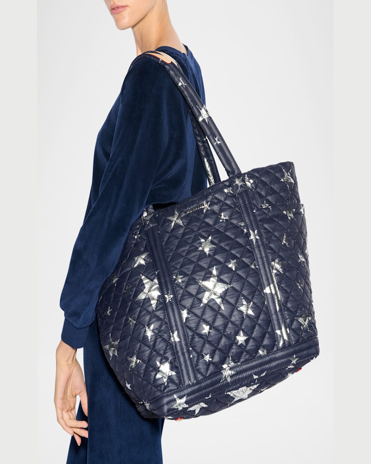 Mz Wallace Empire Large Star-print Tote Bag In Multi