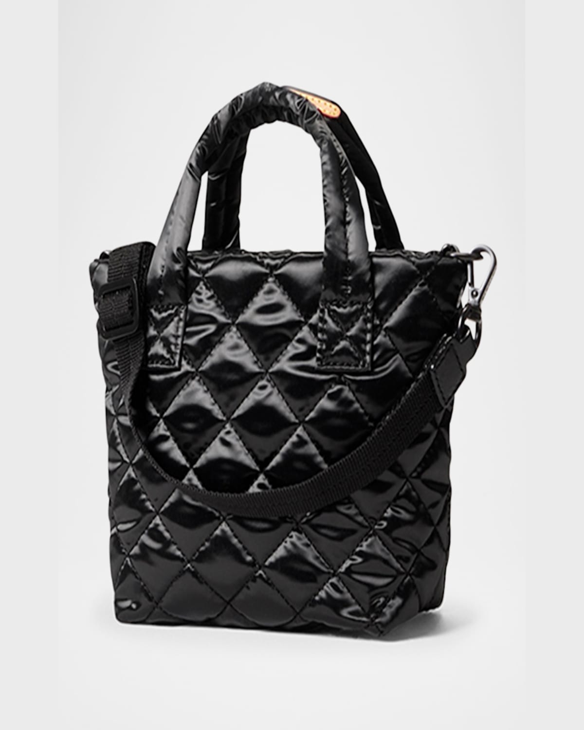 Mz Wallace Petite Metro Deluxe Tote Crossbody Bag In Black