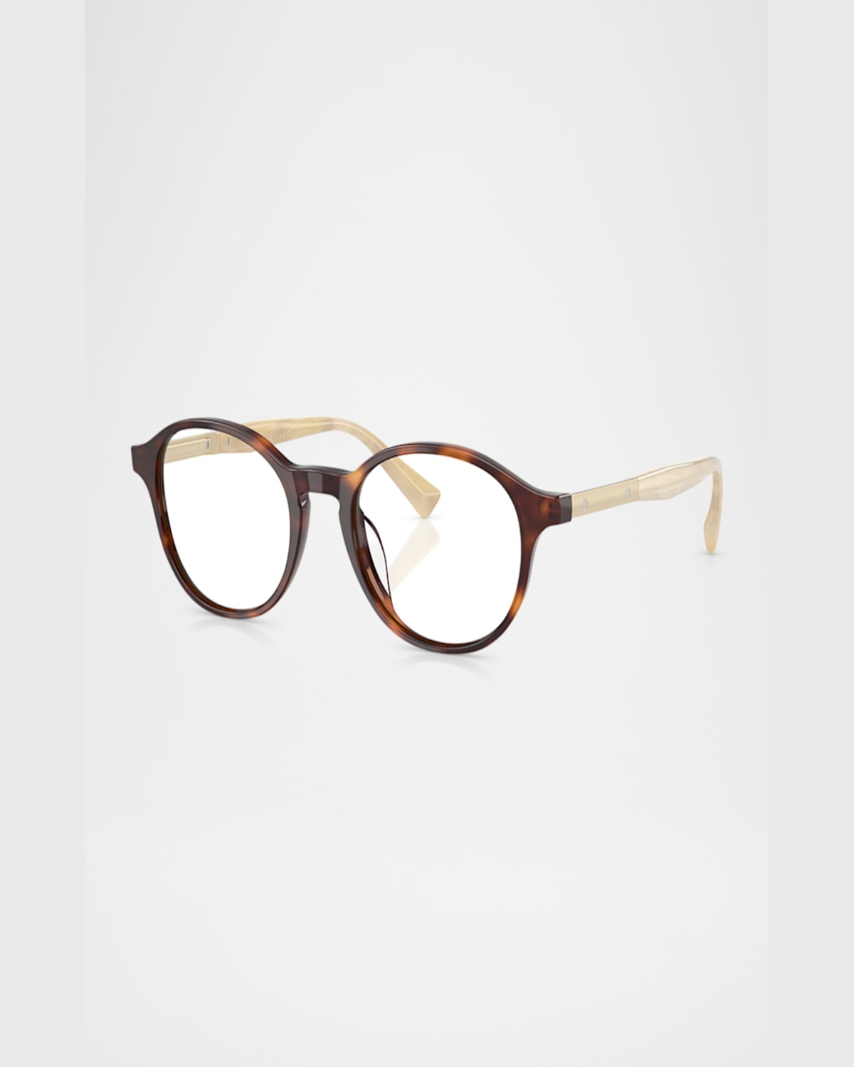 Brunello Cucinelli Acetate Oval Sunglasses, 50mm In Havana