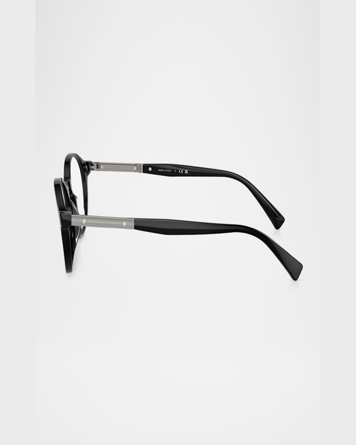Brunello Cucinelli Acetate Oval Sunglasses, 50mm In Havana