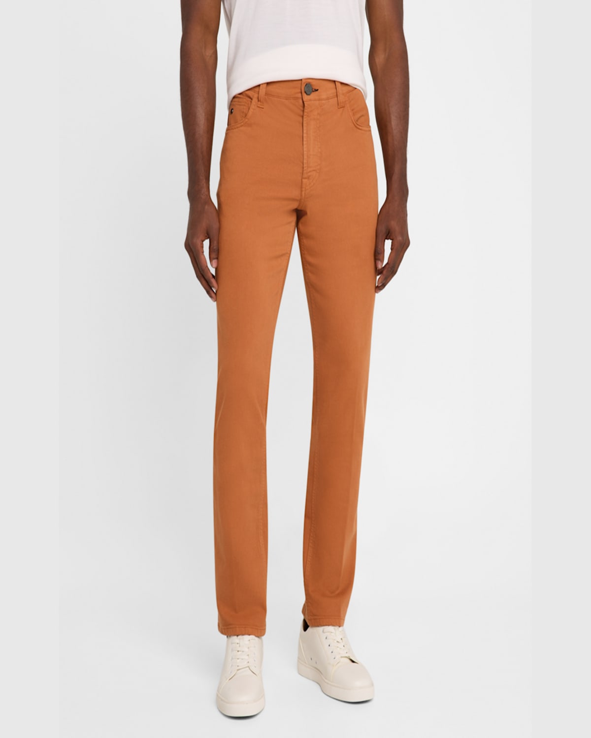 Stefano Ricci Men's 5-pocket Jeans In Animal Print