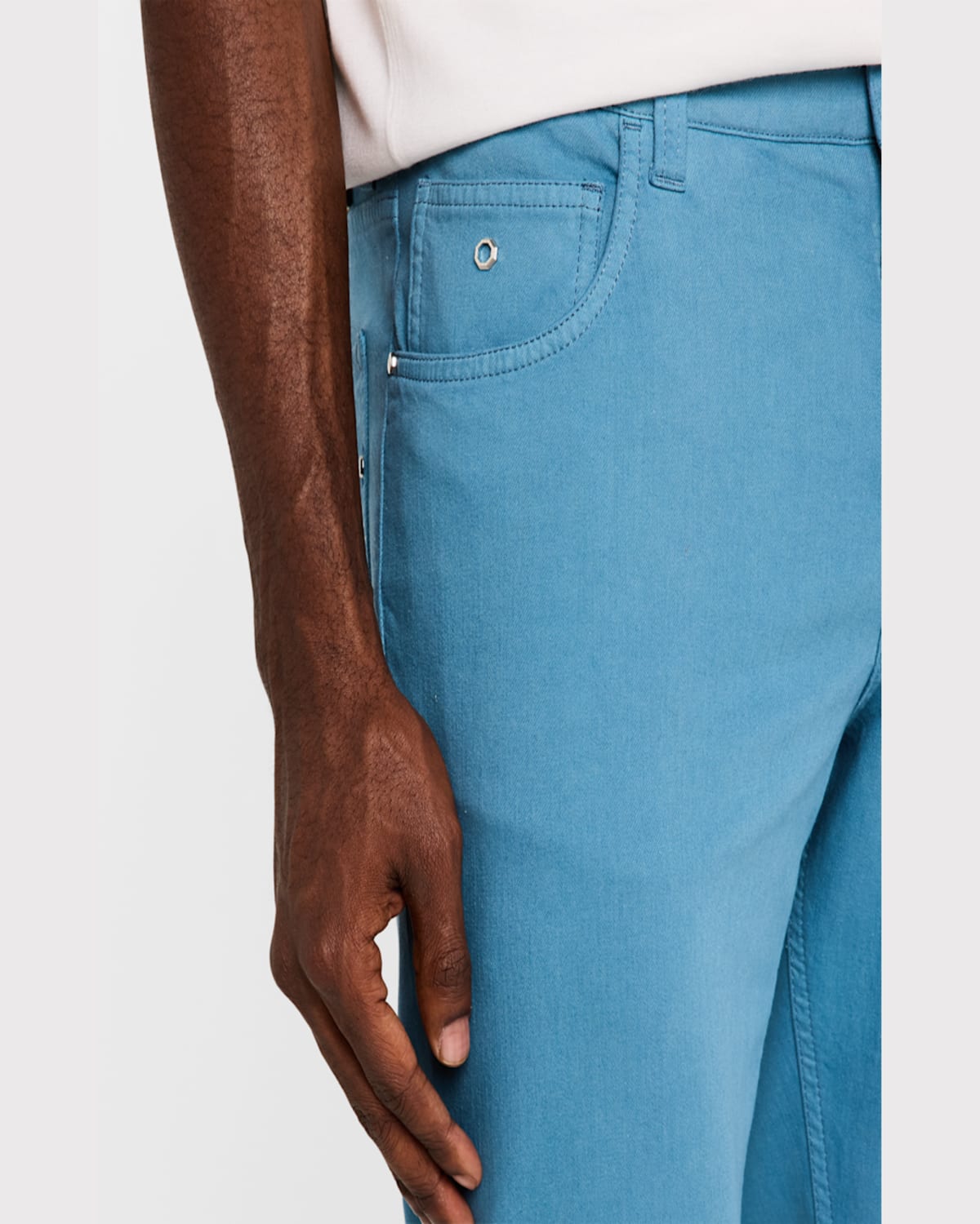 Stefano Ricci Men's 5-pocket Jeans In Animal Print