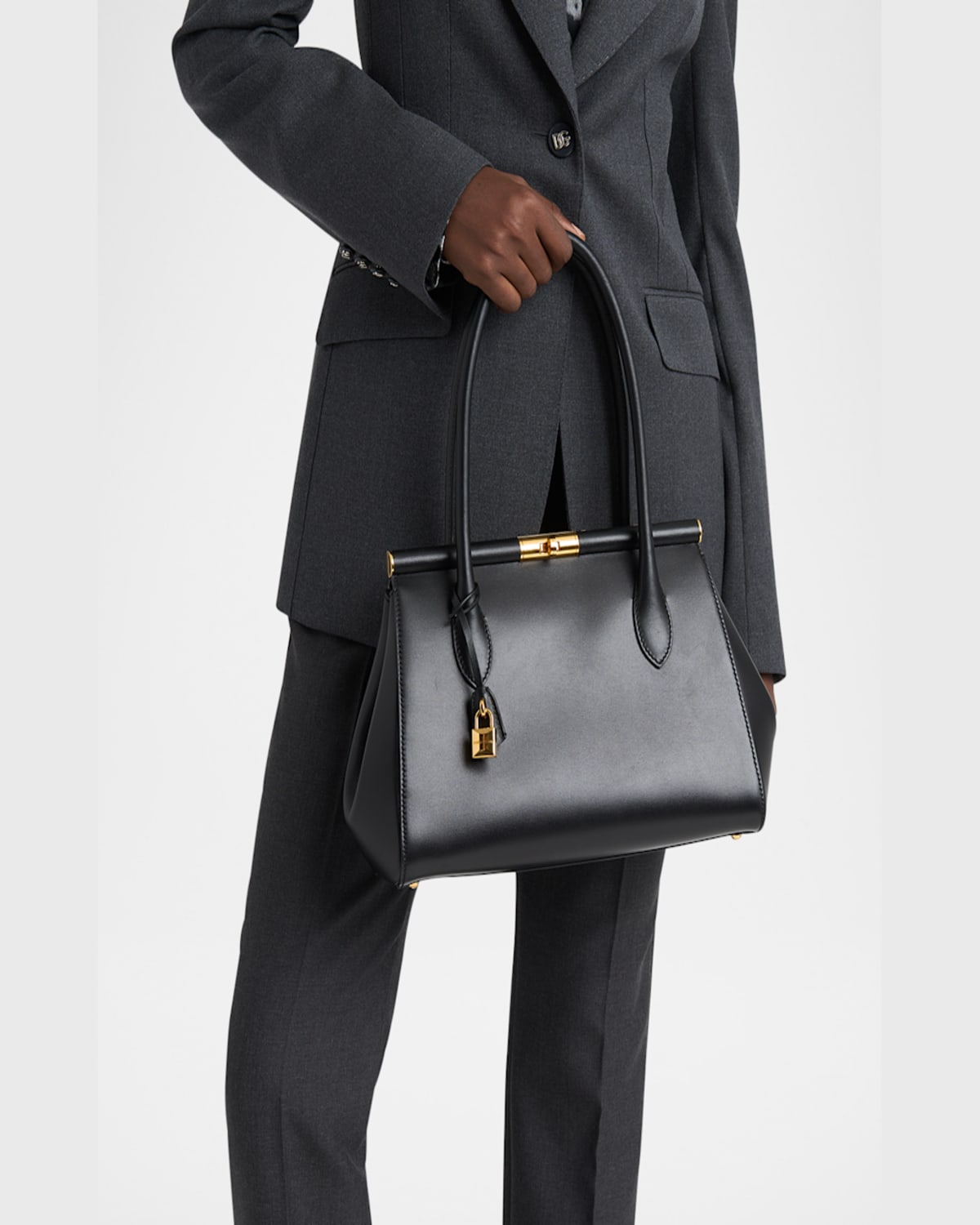 Dolce & Gabbana Marlene Everyday Bag In Nero
