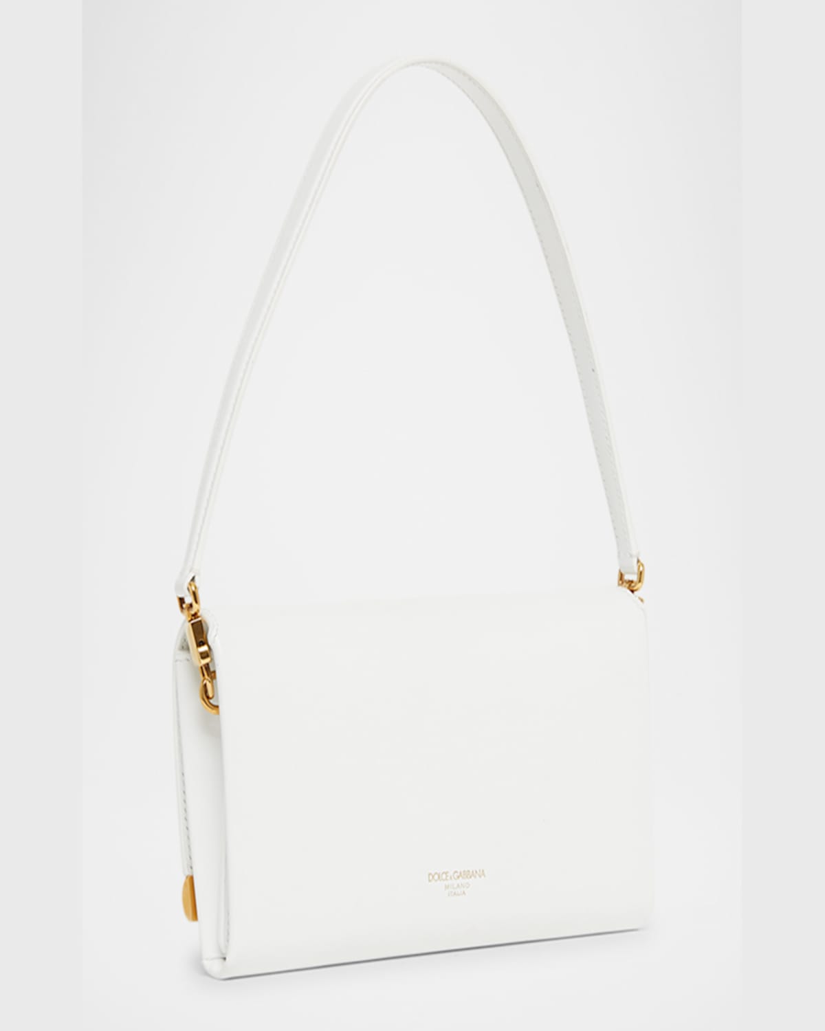 Dolce & Gabbana Marlene Wallet Bag In Bianco Ottico