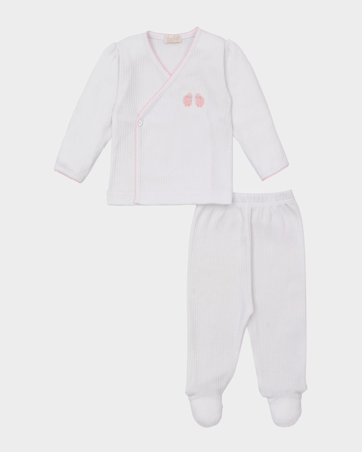 KISSY KISSY GIRL'S PREMIER BAA BAA BABY SHEEP TWO-PIECE SET 