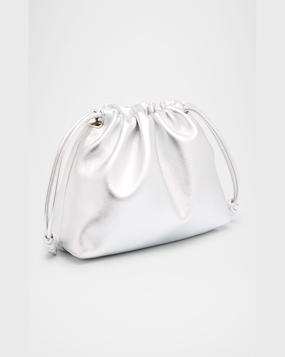 Loewe Mini Puzzle Leather Shoulder Bag In Gold