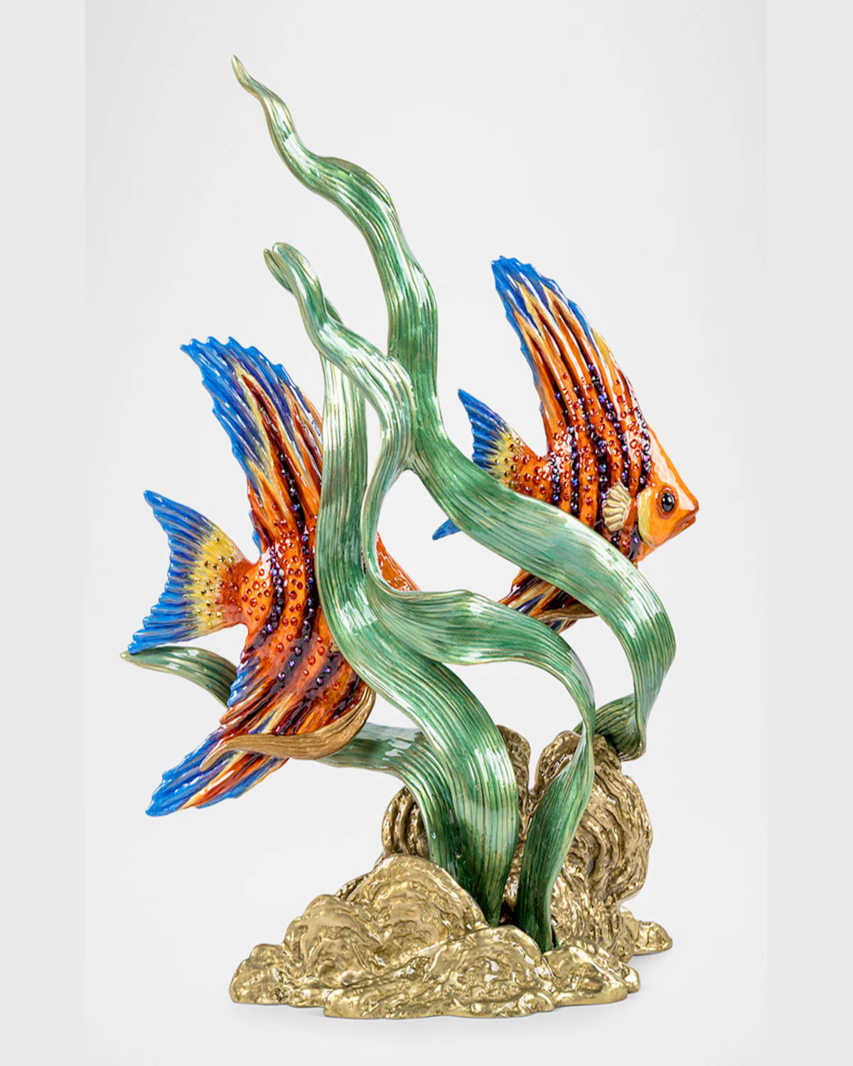 Jay Strongwater Simone & Jacques Swimming Angel Fish