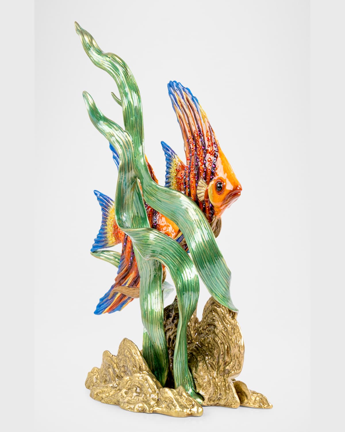 Jay Strongwater Simone & Jacques Swimming Angel Fish