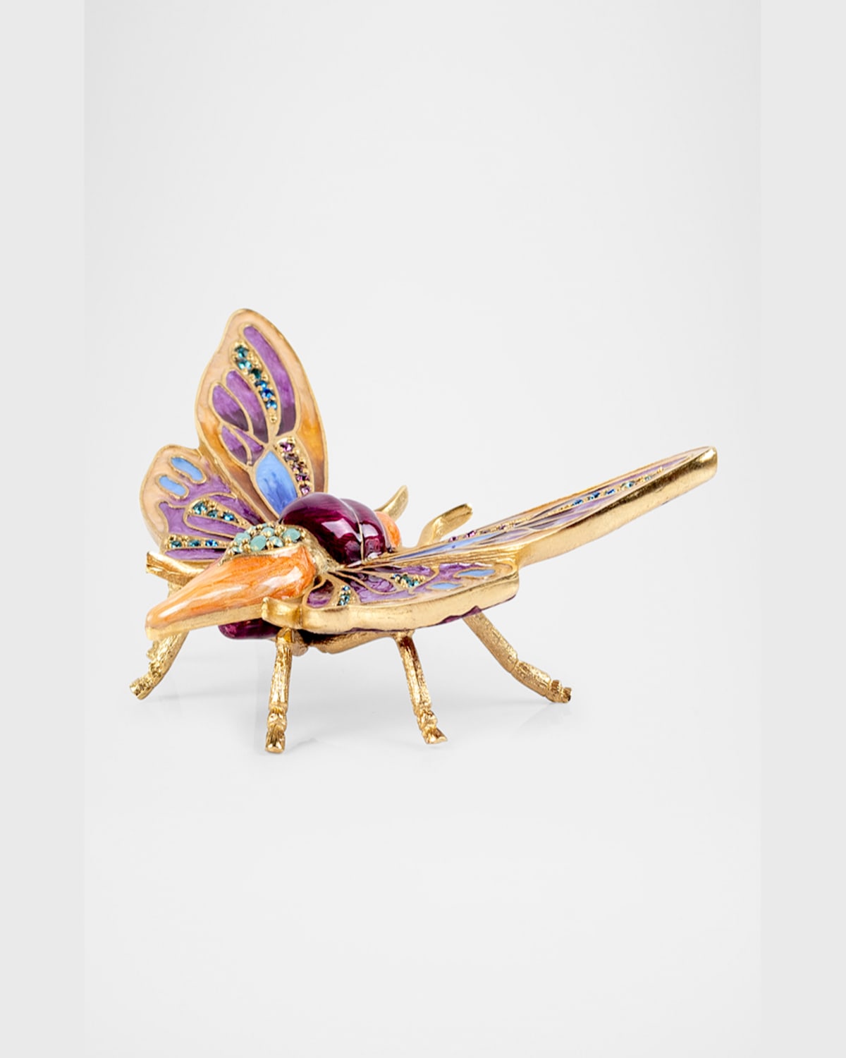 Jay Strongwater Rosey Moth Objet