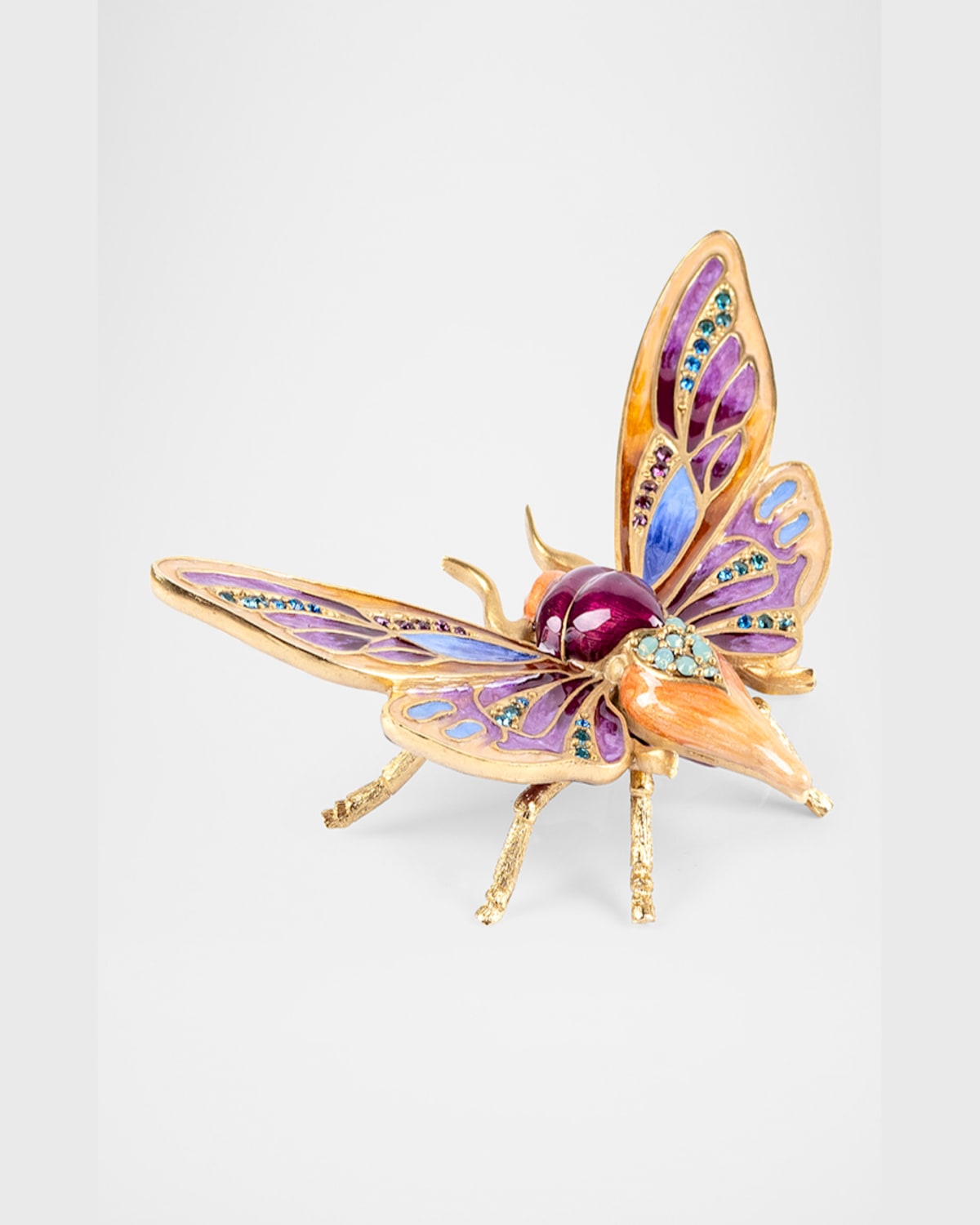 Jay Strongwater Rosey Moth Objet