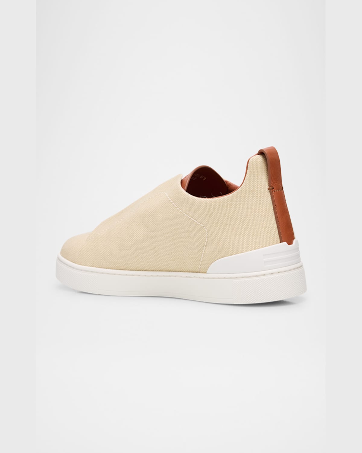 Zegna Low Top Sneakers Contrast Sole In Assorted