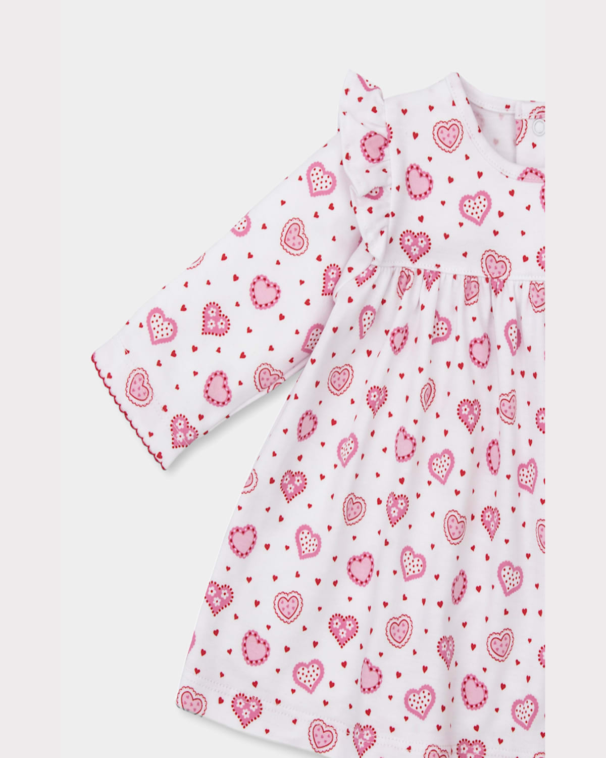 KISSY KISSY GIRL'S HEARTFELT HEARTS DRESS SET 