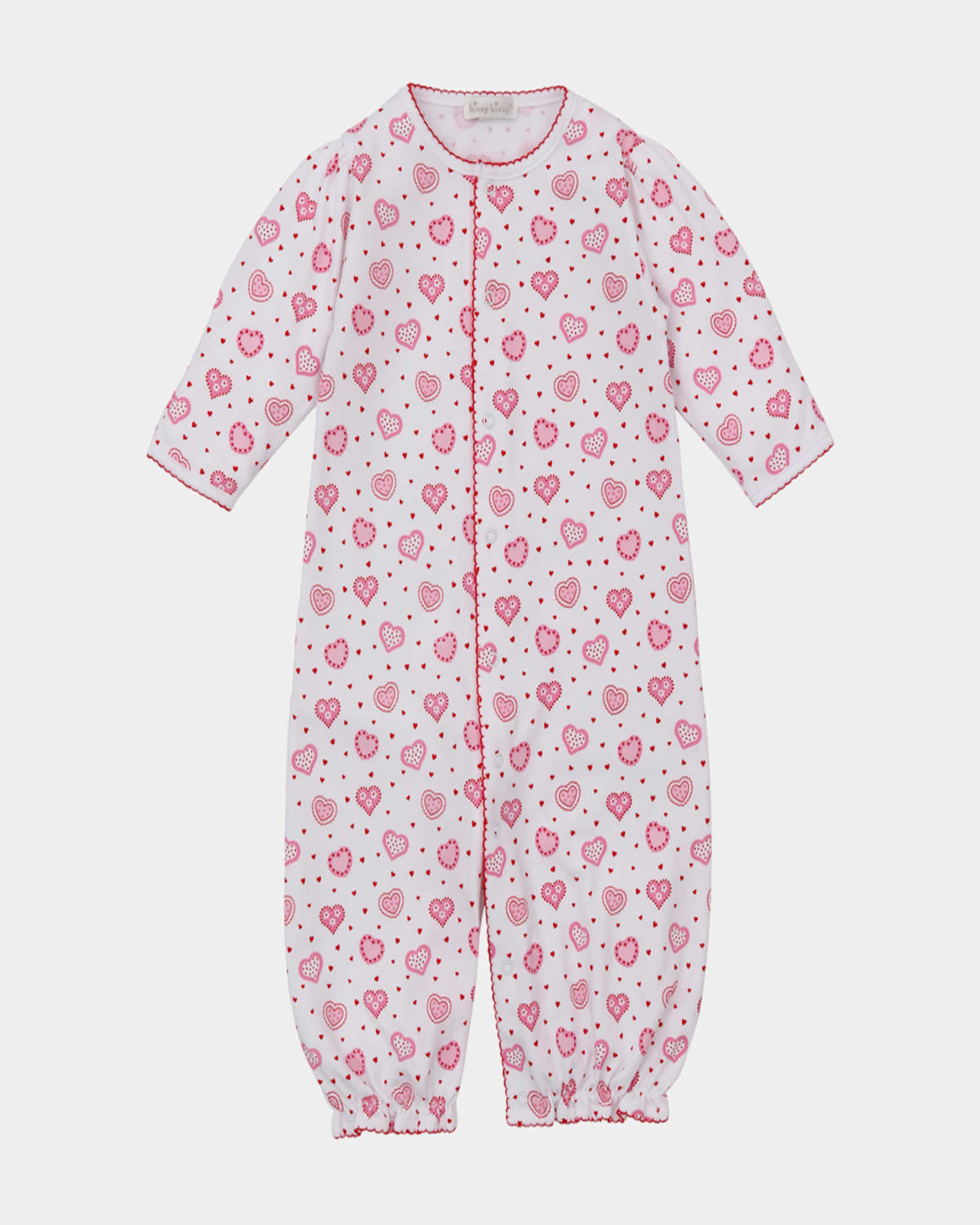 KISSY KISSY GIRL'S HEARTFELT HEARTS CONVERTIBLE GOWN AND HAT SET 