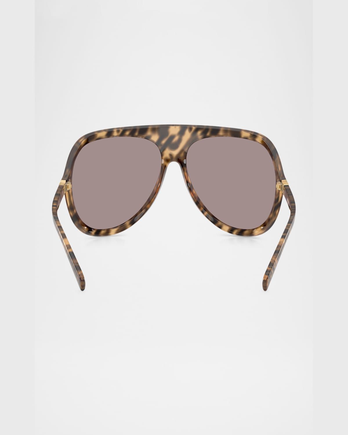 Miu Miu Runway Oversized Aviator Sunglasses In Black